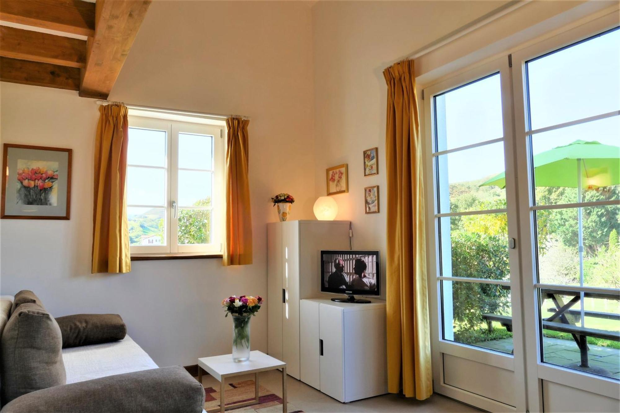 Baskoparadis I Eco-Gites I Calme I Vue I Anes I Jardin I Montagne I Nature Louhossoa Pokoj fotografie