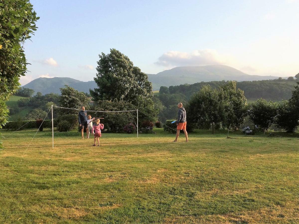 Baskoparadis I Eco-Gites I Calme I Vue I Anes I Jardin I Montagne I Nature Louhossoa Exteriér fotografie